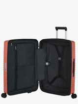 Harde Spinner Upscape Samsonite Roze upscape KJ1002-vue-porte